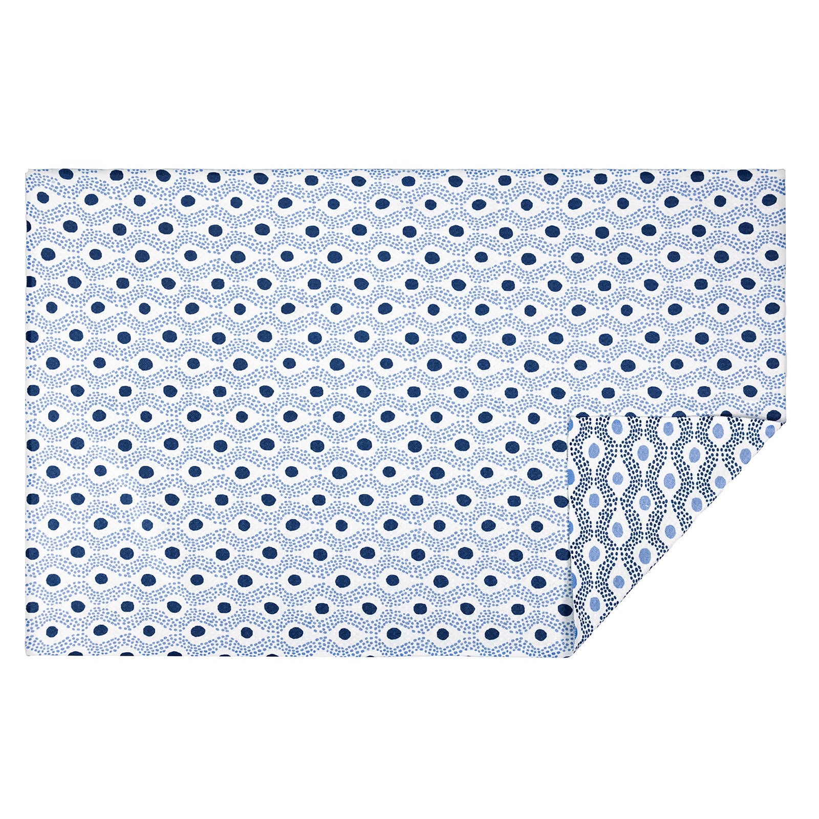 MÜkitchen VIBE Premium Quick Dry Dual Sided Recycled Towel, High Tide, 18" x 30"