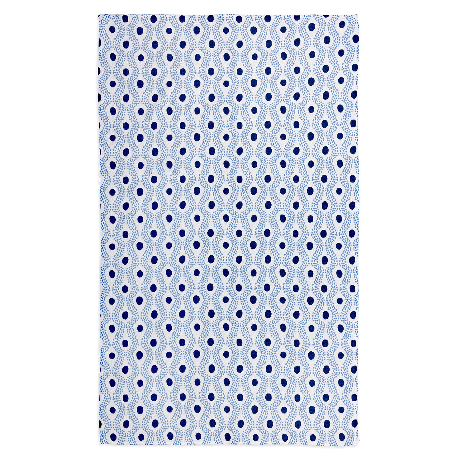 MÜkitchen VIBE Premium Quick Dry Dual Sided Recycled Towel, High Tide, 18" x 30"