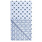 MÜkitchen VIBE Premium Quick Dry Dual Sided Recycled Towel, High Tide, 18" x 30"