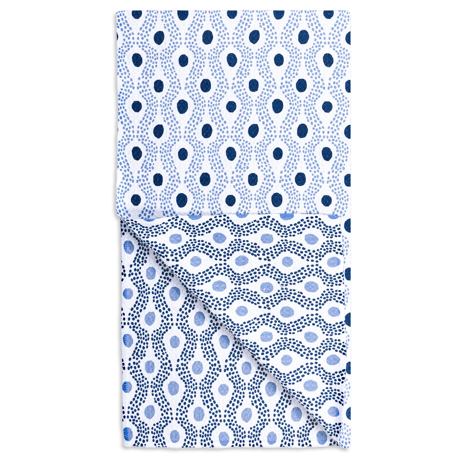 MÜkitchen VIBE Premium Quick Dry Dual Sided Recycled Towel, High Tide, 18" x 30"