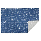 MÜkitchen VIBE Premium Quick Dry Dual Sided Recycled Towel, Dogs, 18" x 30"