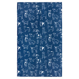 MÜkitchen VIBE Premium Quick Dry Dual Sided Recycled Towel, Dogs, 18" x 30"