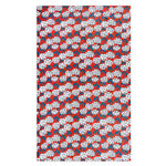 MÜkitchen VIBE Premium Quick Dry Dual Sided Recycled Towel, Dandy Red, 18" x 30"