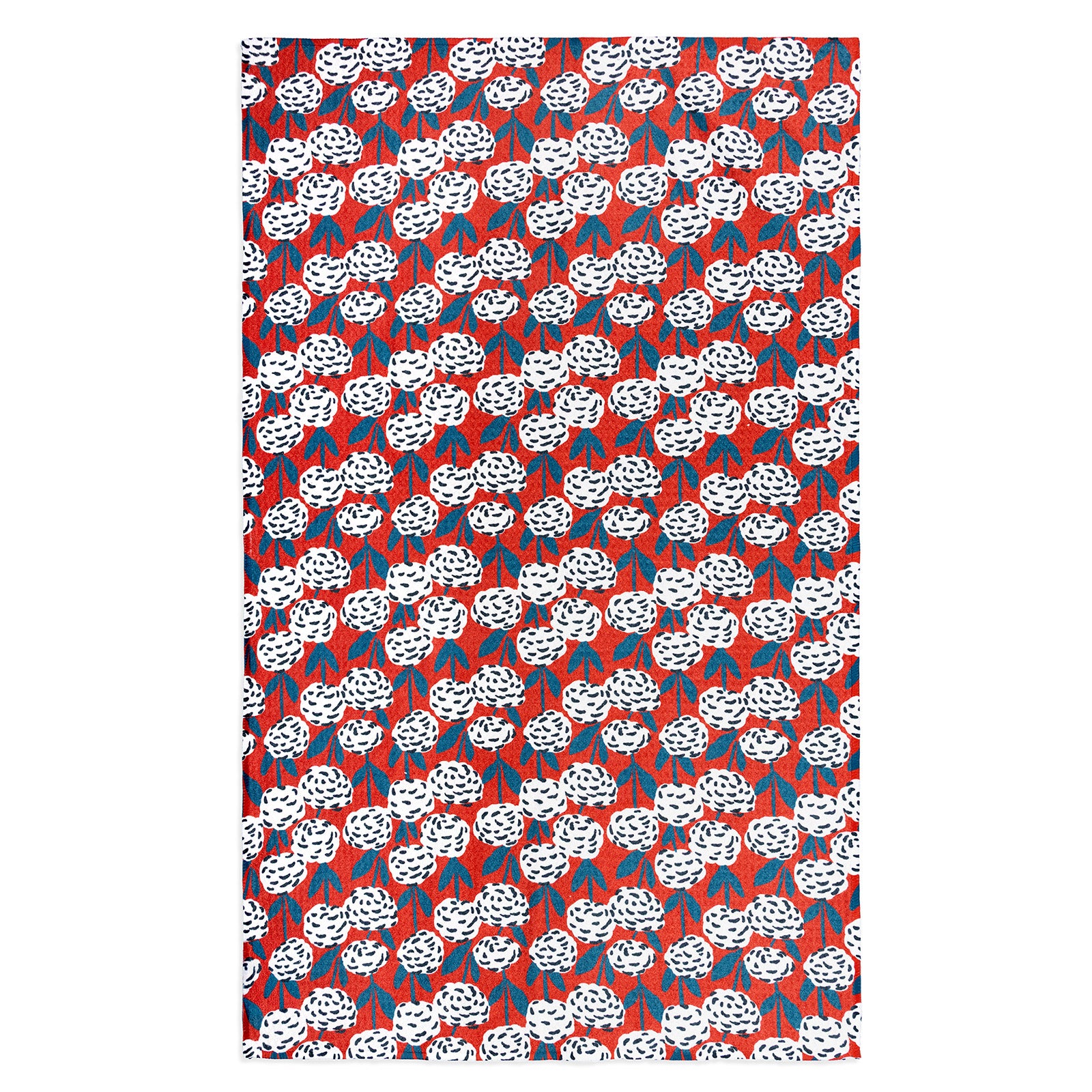 MÜkitchen VIBE Premium Quick Dry Dual Sided Recycled Towel, Dandy Red, 18" x 30"