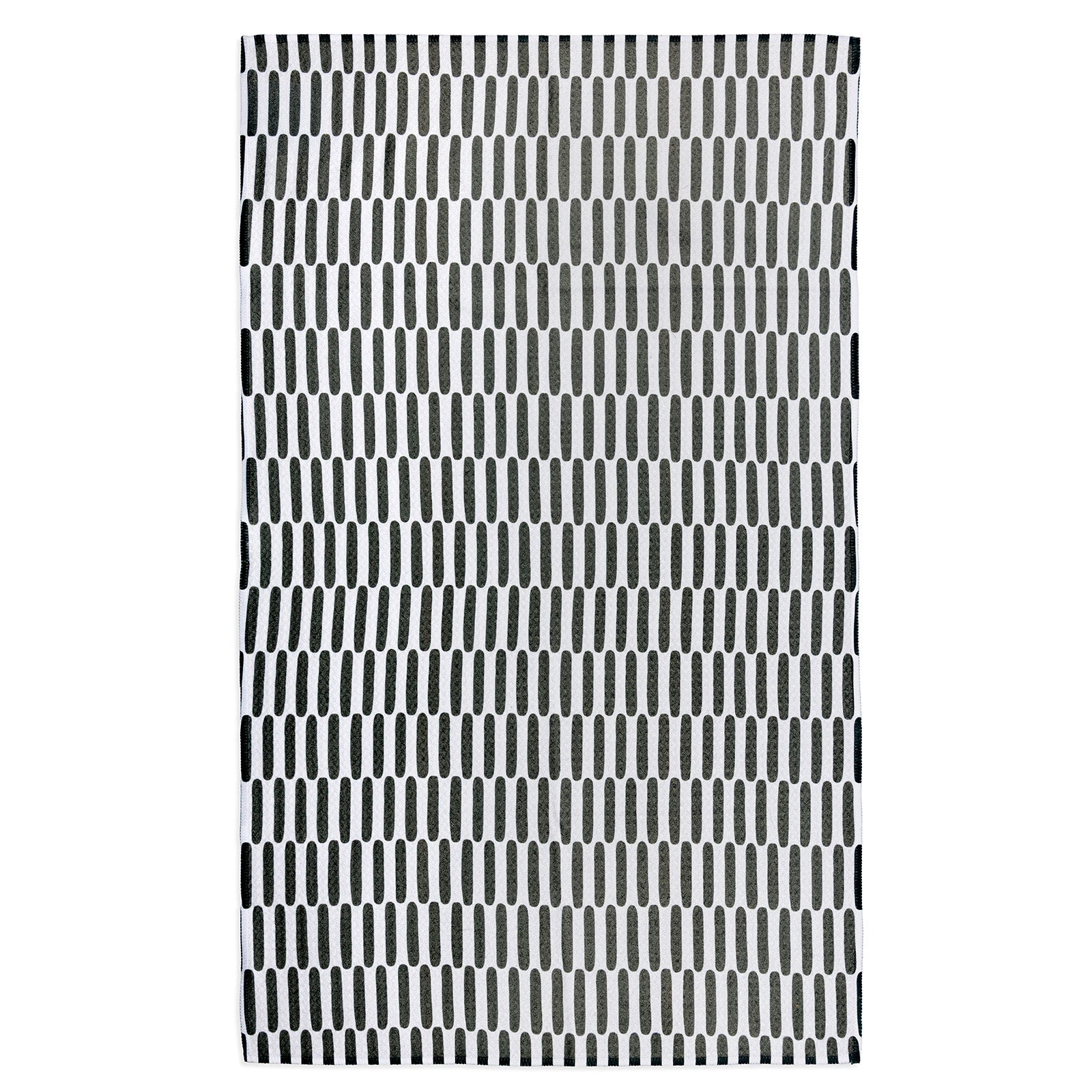 MÜkitchen VIBE Premium Quick Dry Dual Sided Recycled Towel, Domino, 18" x 30"