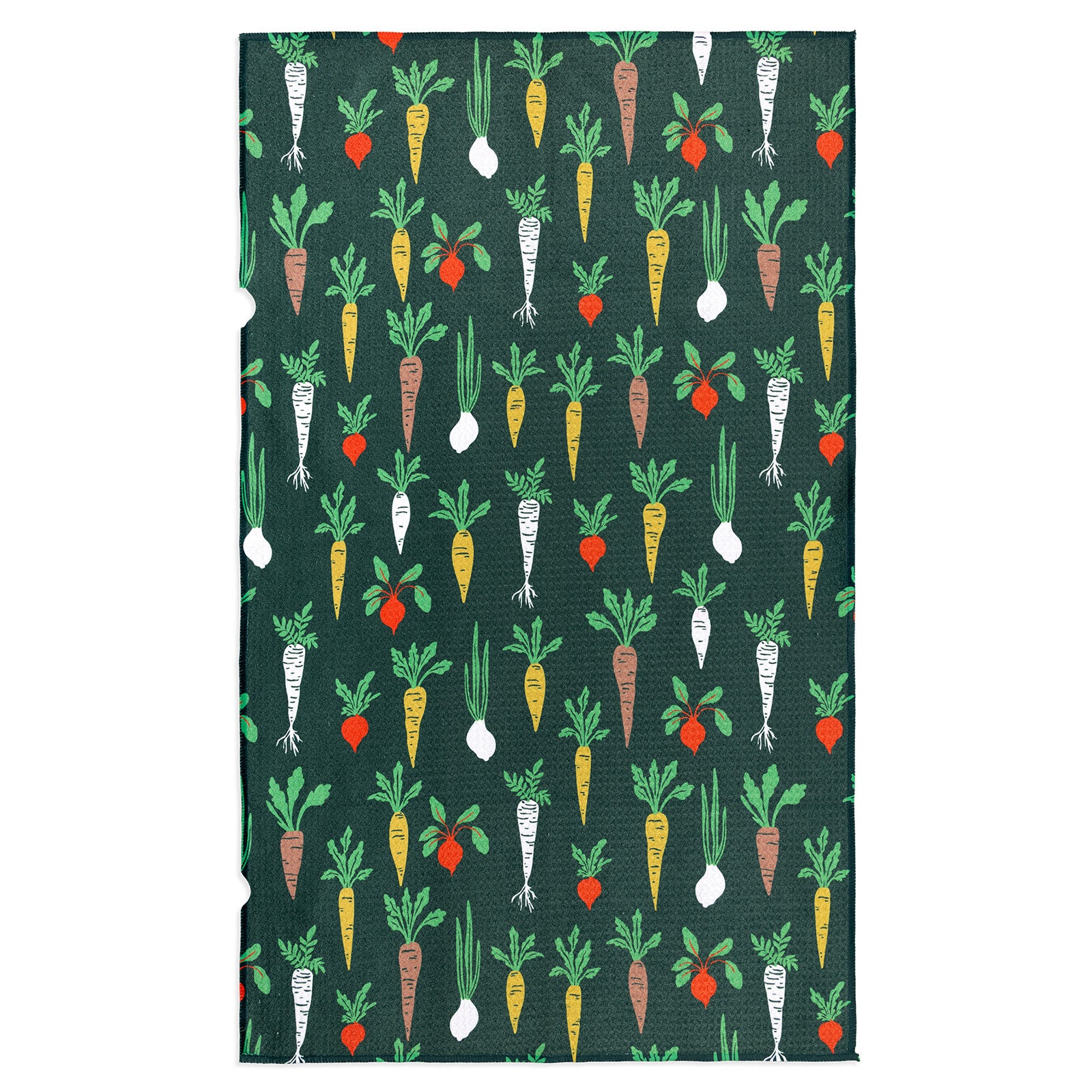 MÜkitchen VIBE Premium Quick Dry Dual Sided Recycled Towel, Root Vegetable, 18" x 30"
