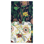 MÜkitchen VIBE Premium Quick Dry Dual Sided Recycled Towel, Vine Floral, 18" x 30"