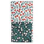 MÜkitchen VIBE Premium Quick Dry Dual Sided Recycled Towel, Cherry Pit, 18" x 30"