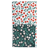 MÜkitchen VIBE Premium Quick Dry Dual Sided Recycled Towel, Cherry Pit, 18" x 30"