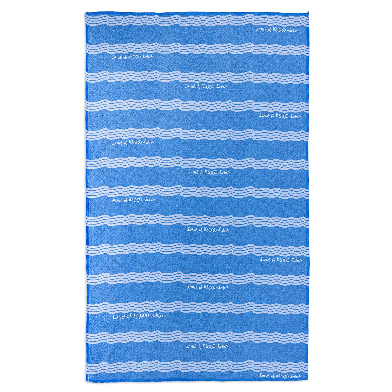 MÜkitchen VIBE Premium Quick Dry Dual Sided Recycled Towel, MN Loon, 18" x 30"