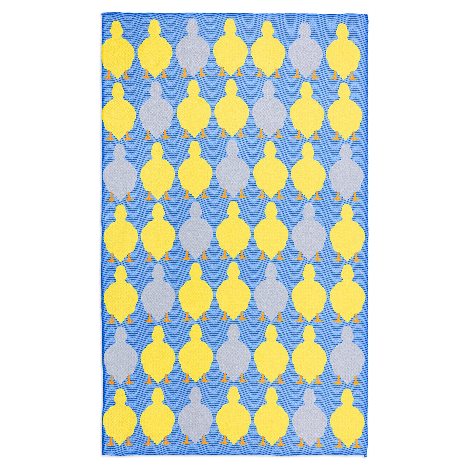 MÜkitchen VIBE Premium Quick Dry Dual Sided Recycled Towel, MN Grey Duck, 18" x 30"