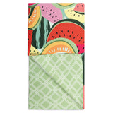 MÜkitchen VIBE Premium Quick Dry Dual Sided Recycled Towel, Melon Pop, 18" x 30"