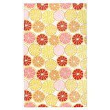 MÜkitchen VIBE Premium Quick Dry Dual Sided Recycled Towel, Citrus Splash, 18" x 30"