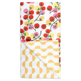 MÜkitchen VIBE Premium Quick Dry Dual Sided Recycled Towel, Cherry Tomatoes, 18" x 30"