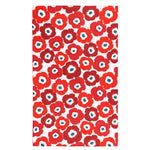 MÜkitchen VIBE Premium Quick Dry Dual Sided Recycled Towel, Poppy Fields, 18" x 30"