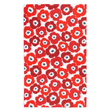 MÜkitchen VIBE Premium Quick Dry Dual Sided Recycled Towel, Poppy Fields, 18" x 30"