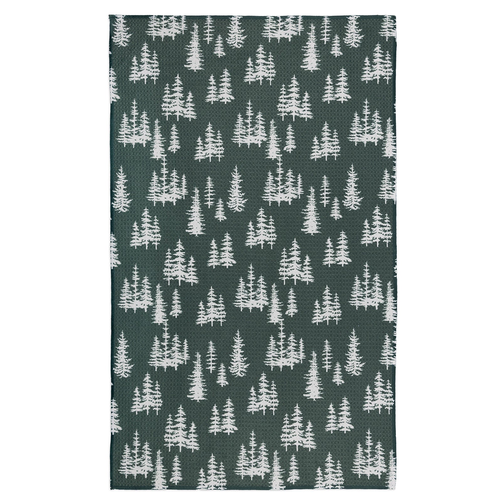 MÜkitchen VIBE Premium Quick Dry Dual Sided Recycled Towel, Pine Forest, 18" x 30"