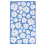 MÜkitchen VIBE Premium Quick Dry Dual Sided Recycled Towel, Daisy Toss, 18" x 30"