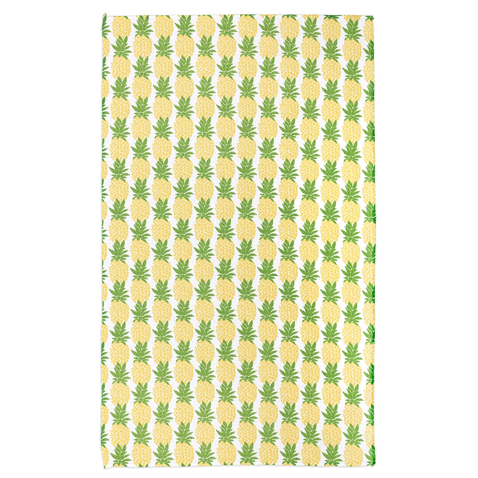 MÜkitchen VIBE Premium Quick Dry Dual Sided Recycled Towel, Pineapple Parade, 18" x 30"