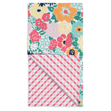 MÜkitchen VIBE Premium Quick Dry Dual Sided Recycled Towel, Clubhouse Floral, 18" x 30"