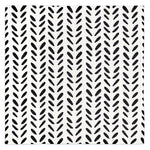 MÜkitchen VIBE Premium Quick Dry Dual Sided Recycled Dish Cloth Set of 2, Black Floral, 10" x 10"