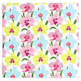 MÜkitchen VIBE Premium Quick Dry Dual Sided Recycled Dish Cloth Set of 2, Orchids, 10" x 10"