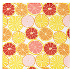 MÜkitchen VIBE Premium Quick Dry Dual Sided Recycled Dish Cloth Set of 2, Citrus Splash, 10" x 10"
