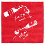 MÜkitchen VIBE Premium Quick Dry Dual Sided Recycled Dish Cloth Set of 2, After Hours, 10" x 10"
