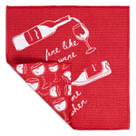 MÜkitchen VIBE Premium Quick Dry Dual Sided Recycled Dish Cloth Set of 2, After Hours, 10" x 10"