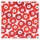 MÜkitchen VIBE Premium Quick Dry Dual Sided Recycled Dish Cloth Set of 2, Poppy Fields, 10" x 10"