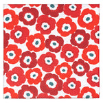 MÜkitchen VIBE Premium Quick Dry Dual Sided Recycled Dish Cloth Set of 2, Poppy Fields, 10" x 10"