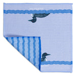 MÜkitchen VIBE Premium Quick Dry Dual Sided Recycled Dish Cloth Set of 2, MN Loon, 10" x 10"