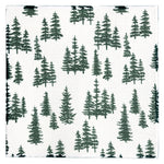 MÜkitchen VIBE Premium Quick Dry Dual Sided Recycled Dish Cloth Set of 2, Pine Forest, 10" x 10"