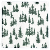 MÜkitchen VIBE Premium Quick Dry Dual Sided Recycled Dish Cloth Set of 2, Pine Forest, 10" x 10"