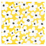 MÜkitchen VIBE Premium Quick Dry Dual Sided Recycled Dish Cloth Set of 2, Buttercup Floral, 10" x 10"