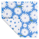 MÜkitchen VIBE Premium Quick Dry Dual Sided Recycled Dish Cloth Set of 2, Daisy Toss, 10" x 10"