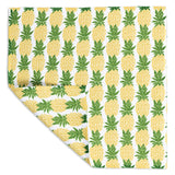 MÜkitchen VIBE Premium Quick Dry Dual Sided Recycled Dish Cloth Set of 2, Pineapple Parade, 10" x 10"