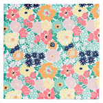 MÜkitchen VIBE Premium Quick Dry Dual Sided Recycled Dish Cloth Set of 2, Clubhouse Floral, 10" x 10"