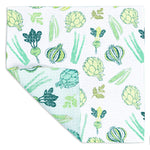 MÜkitchen VIBE Premium Quick Dry Dual Sided Recycled Dish Cloth Set of 2, Spring Greens, 10" x 10"