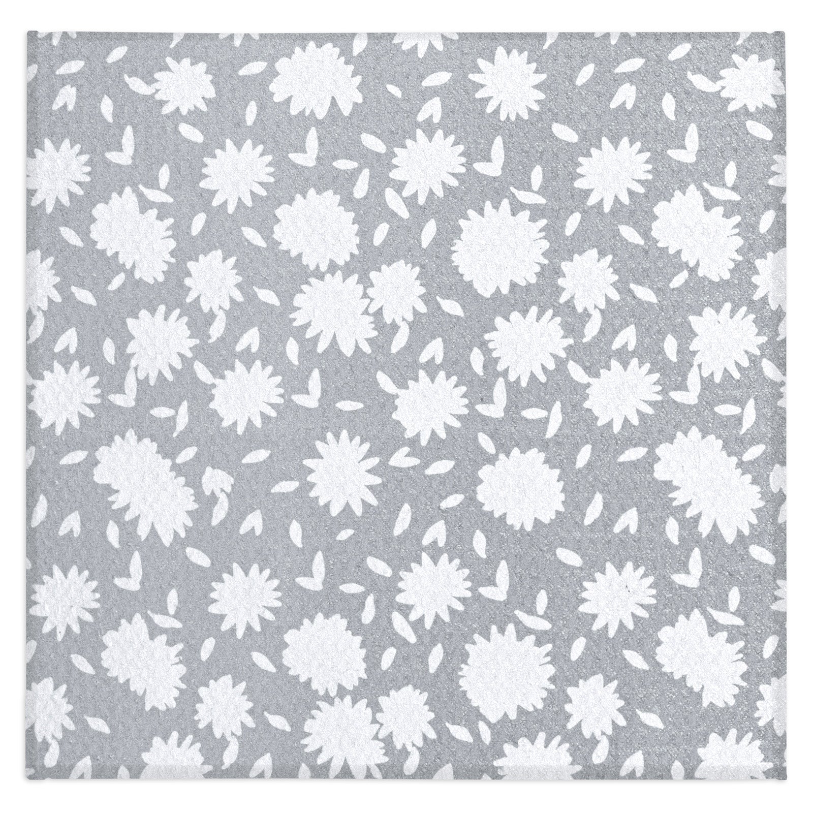 MÜkitchen VIBE Premium Quick Dry Dual Sided Recycled Dish Cloth Set of 2, Aster Gray, 10" x 10"