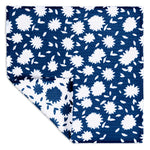 MÜkitchen VIBE Premium Quick Dry Dual Sided Recycled Dish Cloth Set of 2, Aster Blue, 10" x 10"