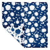 MÜkitchen VIBE Premium Quick Dry Dual Sided Recycled Dish Cloth Set of 2, Aster Blue, 10" x 10"