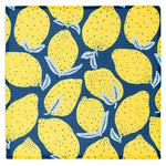 MÜkitchen VIBE Premium Quick Dry Dual Sided Recycled Dish Cloth Set of 2, Lemons, 10" x 10"