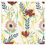 MÜkitchen VIBE Premium Quick Dry Dual Sided Recycled Dish Cloth Set of 2, Vine Floral, 10" x 10"
