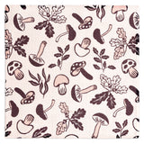 MÜkitchen VIBE Premium Quick Dry Dual Sided Recycled Dish Cloth Set of 2, Harvest Mushrooms, 10" x 10"