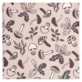 MÜkitchen VIBE Premium Quick Dry Dual Sided Recycled Dish Cloth Set of 2, Harvest Mushrooms, 10" x 10"
