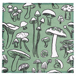 MÜkitchen VIBE Premium Quick Dry Dual Sided Recycled Dish Cloth Set of 2, Mushroom Medley, 10" x 10"