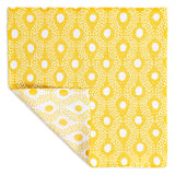 MÜkitchen VIBE Premium Quick Dry Dual Sided Recycled Dish Cloth Set of 2, Honeycomb, 10" x 10"