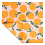 MÜkitchen VIBE Premium Quick Dry Dual Sided Recycled Dish Cloth Set of 2, Orchard, 10" x 10"