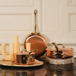 Mauviel M'Heritage 150 B Copper & Stainless Steel Cookware Set, 5-Piece